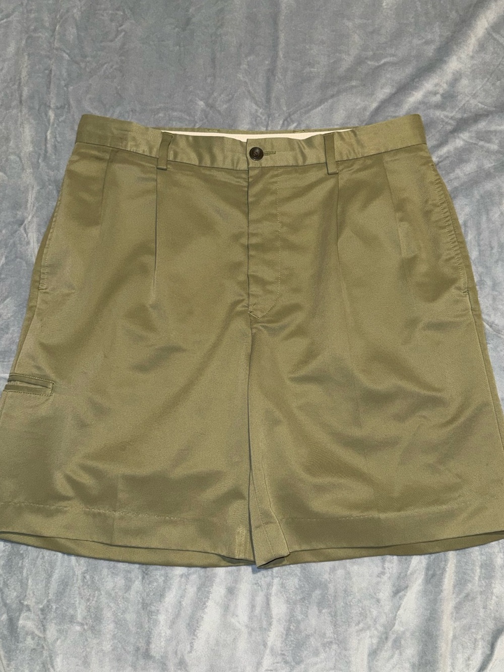 Nautica Golf Rigger Classic Fit Olive Green Men's Shorts Size 32W